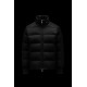 2022 Moncler Lenormand Kort Dunjacka Herr Puffer Dunrock Vinterjacka Svart