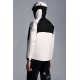 2022 Moncler Mathot Casual Kort Dunjacka Herr Dunrock Hooded Zip Up Vinterjacka Off Vit