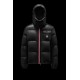 2022 Moncler Montbeliard Outdoor Kort Dunjacka Herr Hooded Puffer Dunrock Vinterjacka Svart