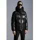 2022 Moncler Montbeliard Outdoor Kort Dunjacka Herr Hooded Puffer Dunrock Vinterjacka Svart