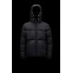 2022 Moncler Montcla Dunjacka Herr Hooded Puffer Dunrock Vinterjacka Kort Svart