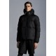 2022 Moncler Montcla Dunjacka Herr Hooded Puffer Dunrock Vinterjacka Kort Svart