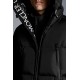 2022 Moncler Montcla Dunjacka Herr Hooded Puffer Dunrock Vinterjacka Kort Svart