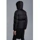 2022 Moncler Montcla Dunjacka Herr Hooded Puffer Dunrock Vinterjacka Kort Svart