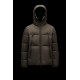 2022 Moncler Montcla Dunjacka Herr Hooded Puffer Dunrock Vinterjacka Kort Olive Grön