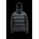 2022 Moncler Montgenevre Kort Dunjacka Herr Hooded Puffer Dunrock Vinterjacka Melange Medium Gray