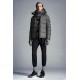 2022 Moncler Montgenevre Kort Dunjacka Herr Hooded Puffer Dunrock Vinterjacka Melange Medium Gray