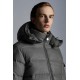 2022 Moncler Montgenevre Kort Dunjacka Herr Hooded Puffer Dunrock Vinterjacka Melange Medium Gray