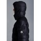 2022 Moncler Montgenevre Kort Dunjacka Herr Hooded Puffer Dunrock Vinterjacka Natt Blå