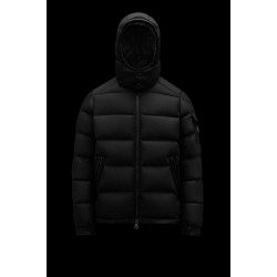 2022 Moncler Montgenevre Kort Dunjacka Herr Puffer Dunrock Vinterjacka Svart