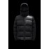 2022 Moncler Pallardy Casual Kort Dunjacka Herr Puffer Dunrock Hooded Zip Up Vinterjacka Svart