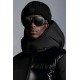 2022 Moncler Pallardy Casual Kort Dunjacka Herr Puffer Dunrock Hooded Zip Up Vinterjacka Svart