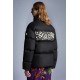 8 MONCLER PALM ANGELS Idyllwild Kort Dunjackor Herr Dunrock Vinterjackor Svart