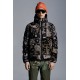 MONCLER Freville Reversible Dunjacka Herr Hooded Puffer Dunrock Vinterjacka Natt Blå