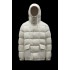 MONCLER Grimblat Kort Dunjacka Herr Hooded Puffer Dunrock Vinterjacka Ivory Vit