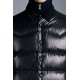 MONCLER Lemoine Overshirt Dunjacka Herr Dunrock Vinterjacka Natt Blå