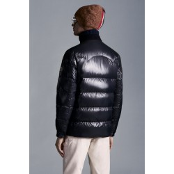 MONCLER Lemoine Overshirt Dunjacka Herr Dunrock Vinterjacka Natt Blå