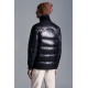 MONCLER Lemoine Overshirt Dunjacka Herr Dunrock Vinterjacka Natt Blå