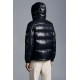 MONCLER Maury Dunjacka Herr Hooded Puffer Dunrock Vinterjacka Natt Blå