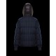 Moncler GRENOBLE Herr Puffers Hooded Dunjackor Kort Stripe Marin Blå