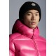 Moncler Maya Kort Quiltad  Dunjackor Herr Hooded Puffer Dunrock Vinterjackor Pink