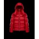 Moncler Bubble Dunjacka Herr Hooded Dunrock Vinterjacka Röd