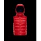 Moncler Gilet Quiltad  Down Vest För Herr Röd