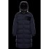 Moncler Hooded Jacka Herr lång Down Parka Dunrock Mörkblå 