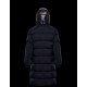 Moncler Hooded Jacka Herr lång Down Parka Dunrock Mörkblå