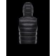 Moncler Hooded Vest Herr Waist Dunrock Svart Sleeveless Vanoise Svart