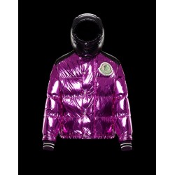 Moncler Palm Angels Tim Hooded Dunjacka Herr Dunrock Vinterjacka Lila 