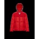 Moncler Ramis Dunjacka Herr Hooded Dunrock Vinterjacka Röd