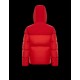 Moncler Ramis Dunjacka Herr Hooded Dunrock Vinterjacka Röd