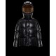 Moncler Hooded Jacka Dam Dunrock Kort Vinterjacka Svart