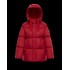 Moncler Hooded Jacka Dam Kort Dunrock Vinterjacka Röd 