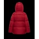 Moncler Hooded Jacka Dam Kort Dunrock Vinterjacka Röd